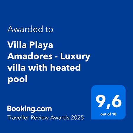 Villa Playa Amadores - Luxury Villa With Heated Pool Puerto Rico  Luaran gambar